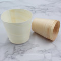 eco-friendly restaurant hot sale wood cup with factory price